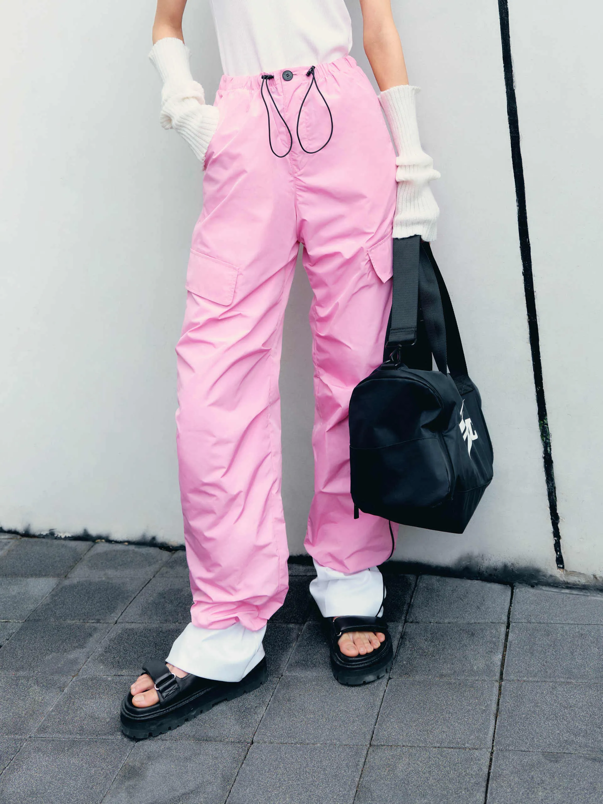 Cargo Straight Pants