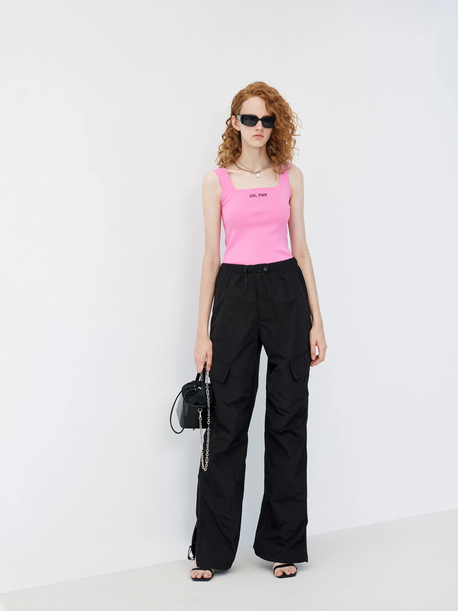 Cargo Straight Pants