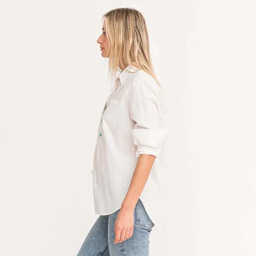 Kerri Rosenthal - Mia Shirt in Classic White